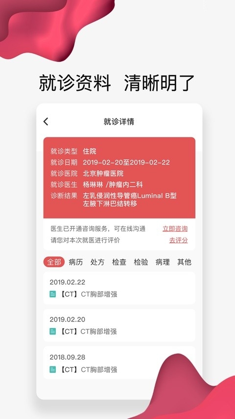 北肿云病历