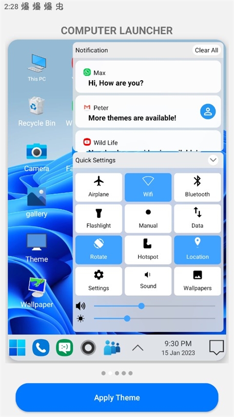 Win 10 Theme