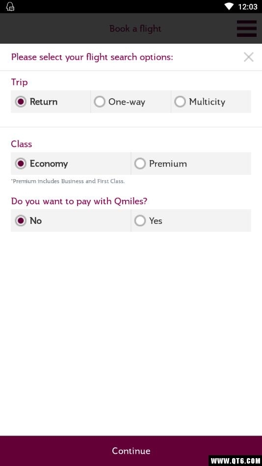 Qatar Airways(卡塔尔航空公司)