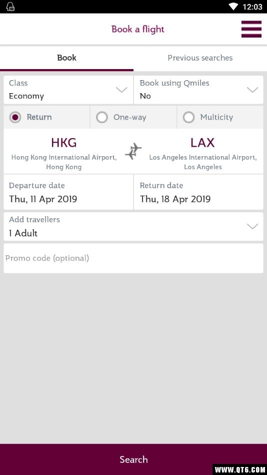 Qatar Airways(卡塔尔航空公司)