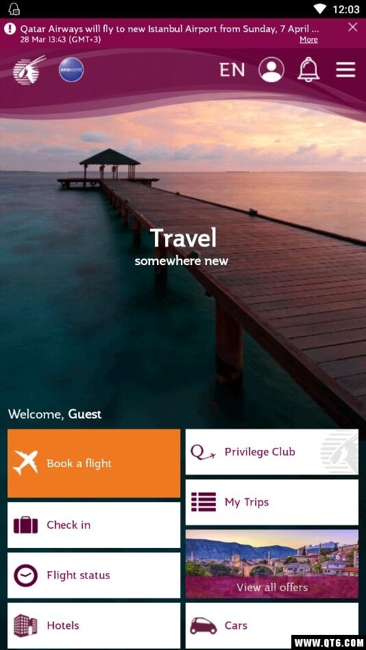 Qatar Airways(卡塔尔航空公司)