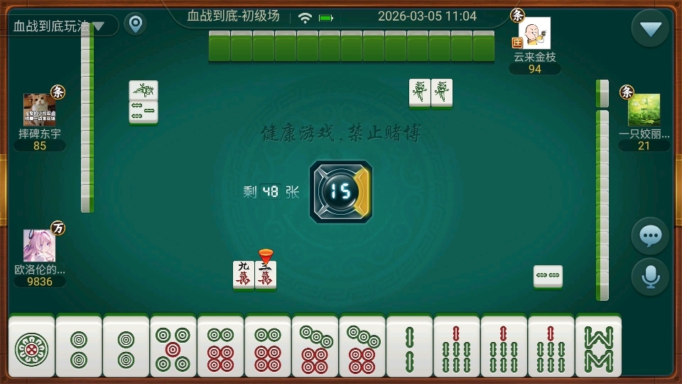 川麻血战到底
