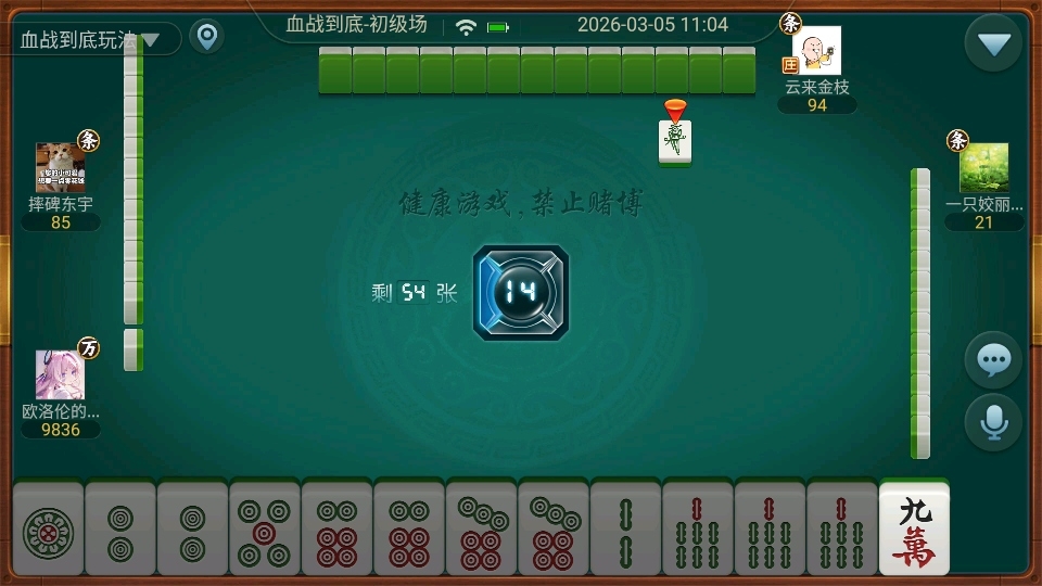川麻血战到底